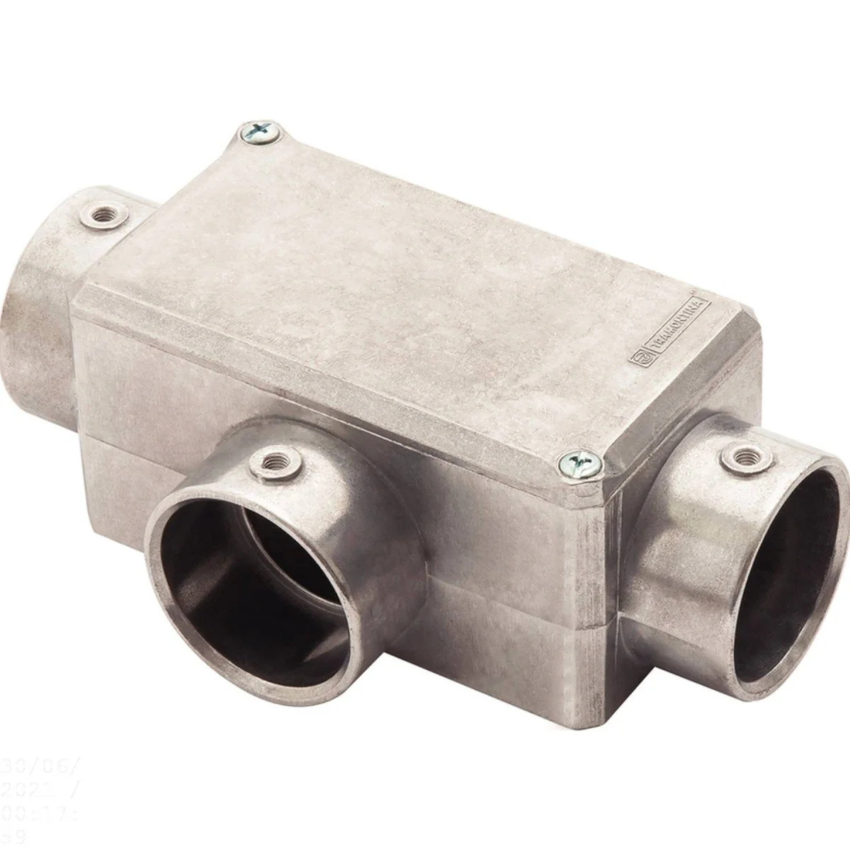 Condulete Fixo 1.1/4 Tipo t - Com Tampa / Sem Rosca / Sem Pintura Tramontina