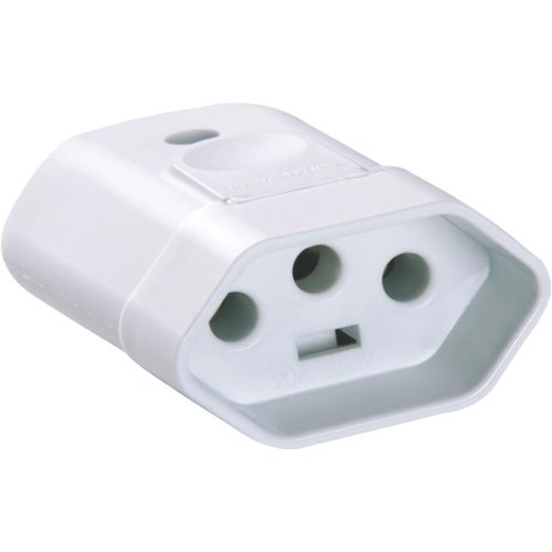 Pino Tripolar Ac Femea 3p 10a 250v 57402053 Branco