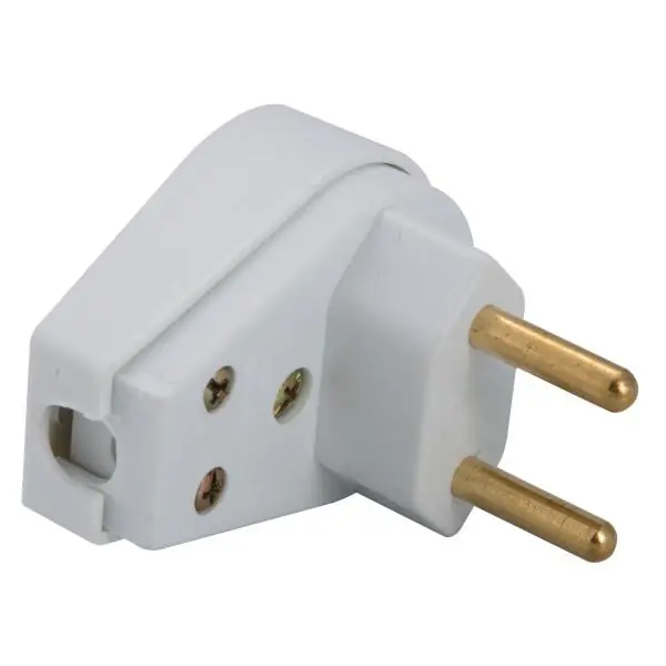 Plugue Angular 2p 20 A 250 V Tramontina Cinza