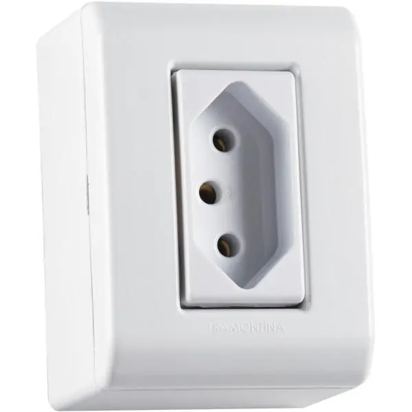Sx Caixa C/ 1 Tomada 10a 250v
