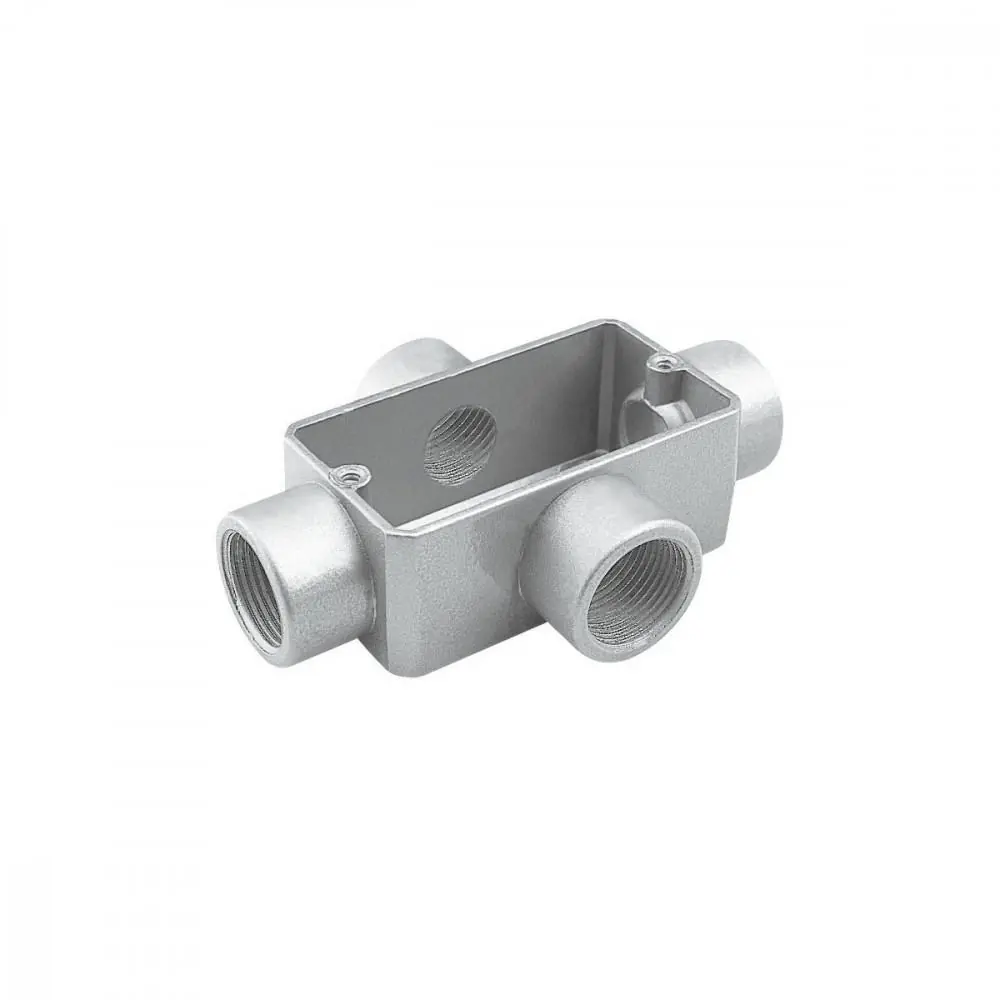 Condulete Fixo 2.1/2" Tipo "x" - Com Tampa / Rosca Bsp / Sem Pintura