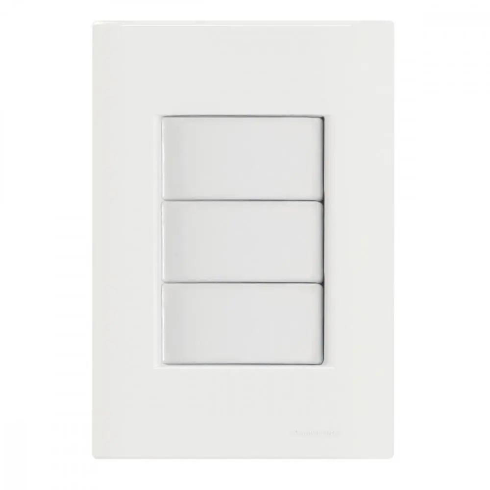 Conjunto 4x2 Cego Tramontina Giz Branco