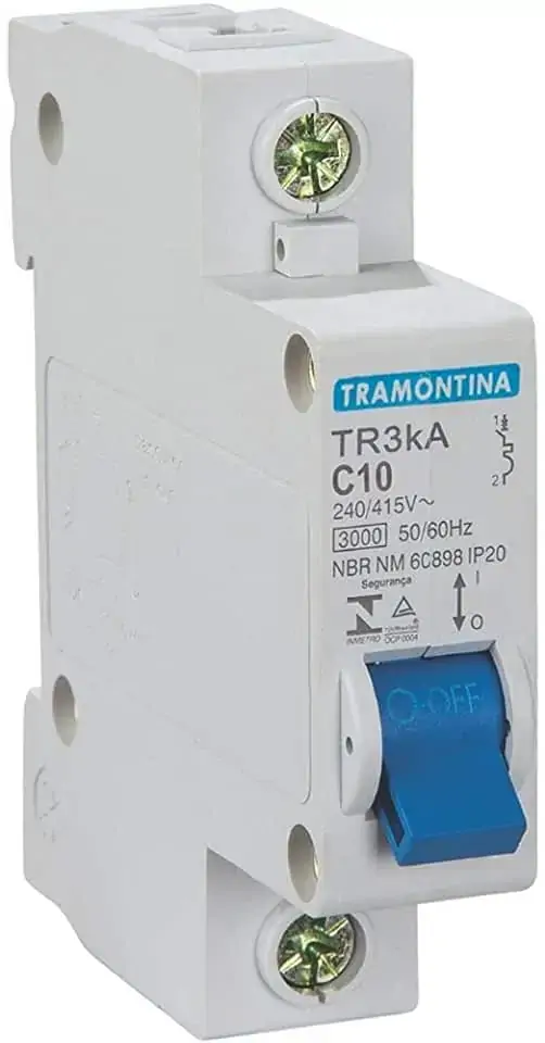 Disjuntor Tr3ka 1p 10a Curva C