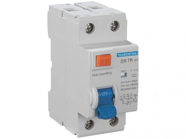 Disjuntor Diferencial Residual 2p 40a Branco Tramontina