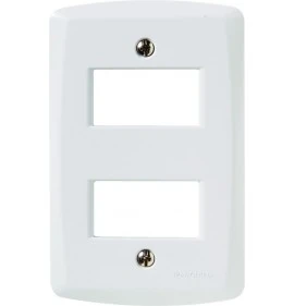 Placa 2 Posto Afast 4x2 57105/006 Lux2 Tramontina