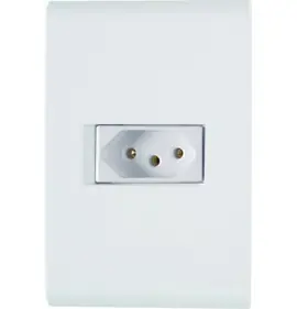 Cj Tomada 20a Horizontal 4x2 - Tramontina Liz - 57170/013