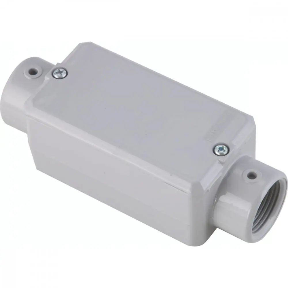 Condulete Fixo "c" 1.1/4" Com Tampa / Com Rosca / Com Pintura