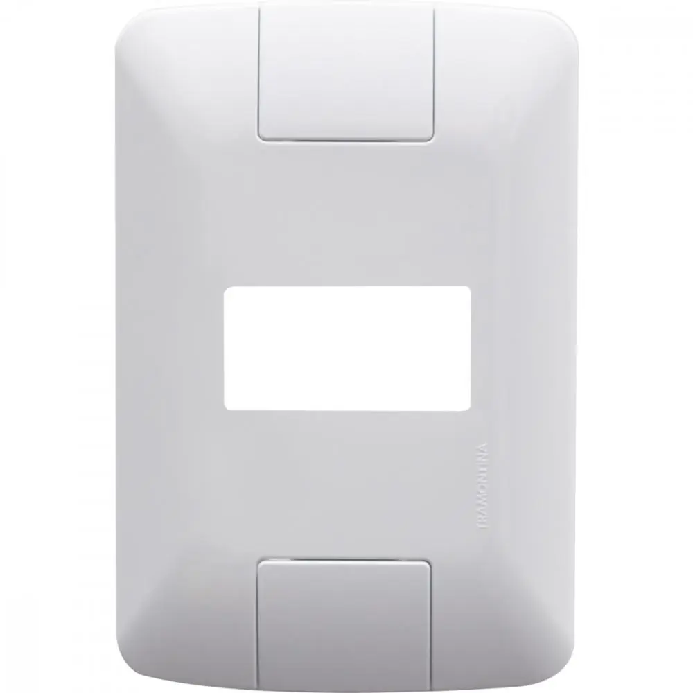 Placa 4x2 1s Ret. Br Tramontina Elet