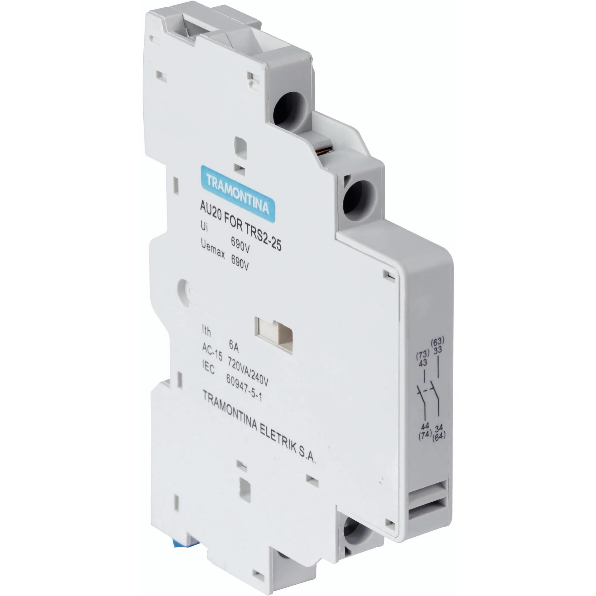 Contato Lateral Tramontina Au20 Disjuntor Motor Trs2-25