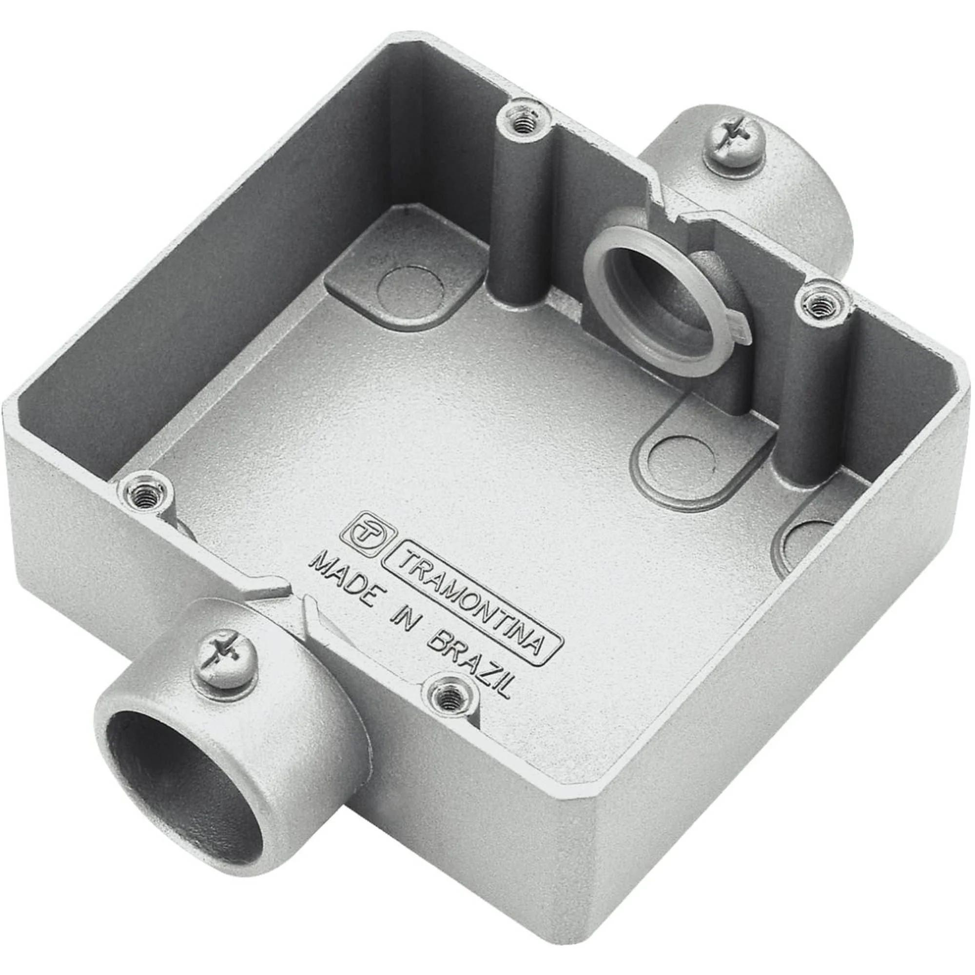 Condulete Duplo 3/4 Tipo cd - Sem Tampa / Sem Rosca / Sem Pintura