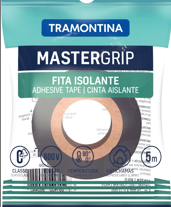Fita Isolante Pvc 5m 57545/100 Tram