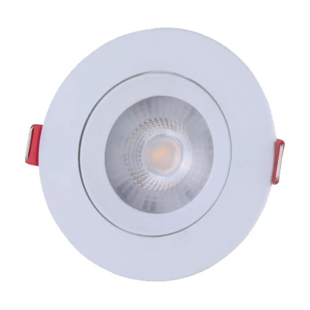 Luminaria Spot De Embutir 7w Led Redondo Branco Frio 6500k Tramontina