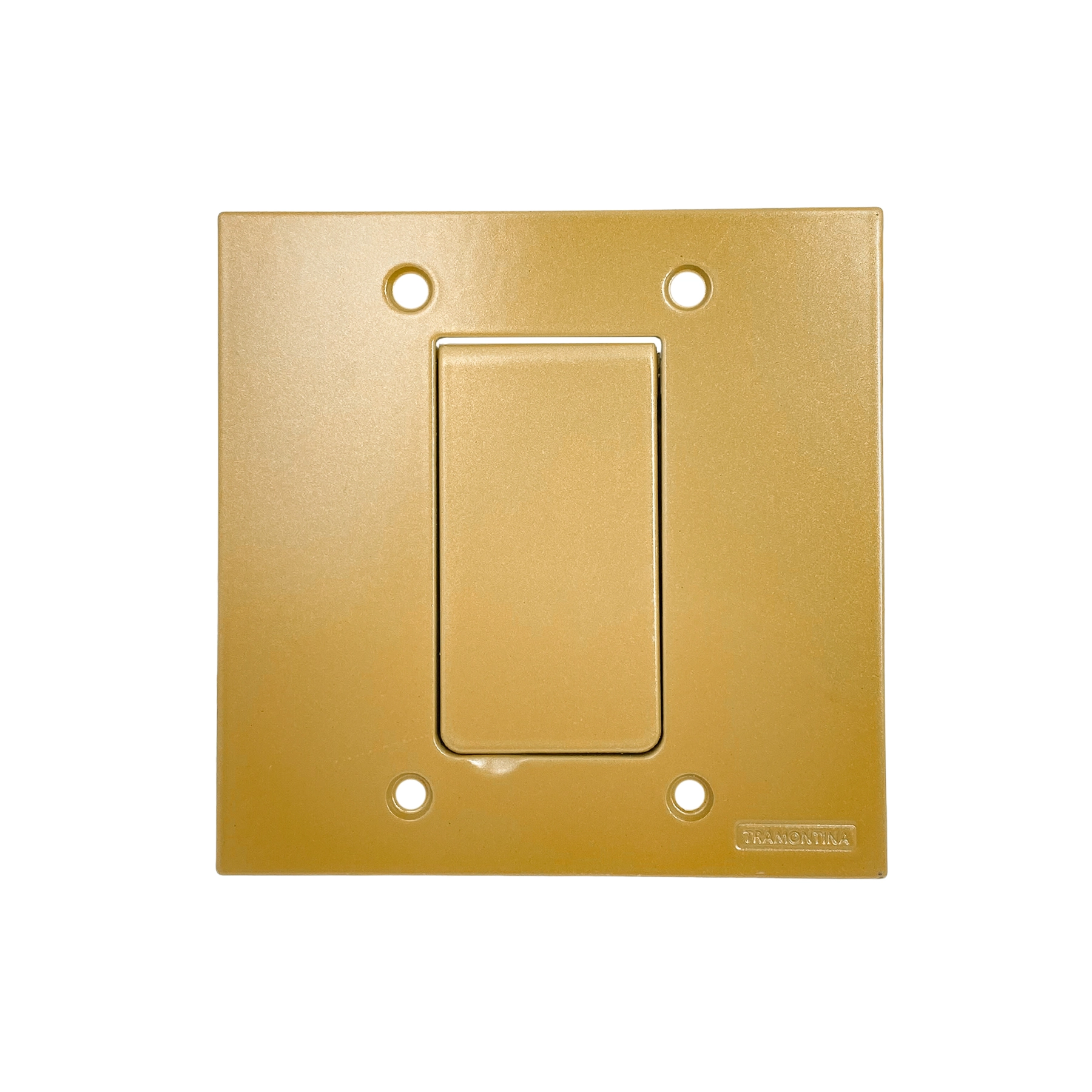 Tampa de Piso Modular 4x4 1 Posto Dourado Tramontina