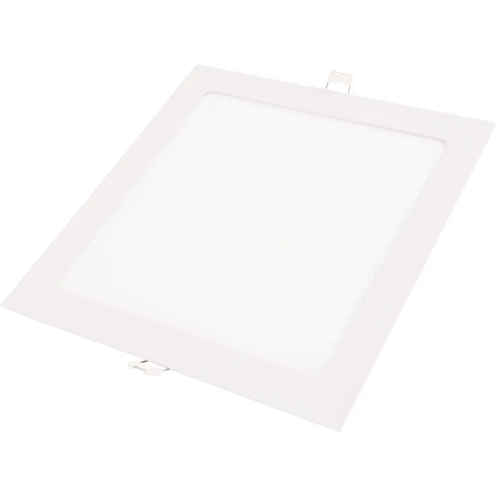 Painel Led Quadrado Embutir Tramontina Amarela Quente 3000k - 18w