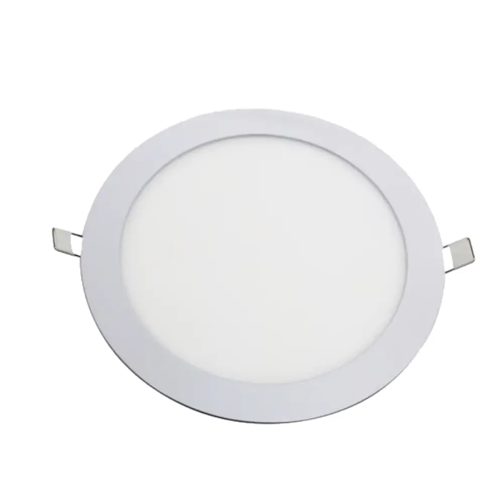 Painel Led Redondo Embutir Tramontina Amarela Quente 3000k - 12w