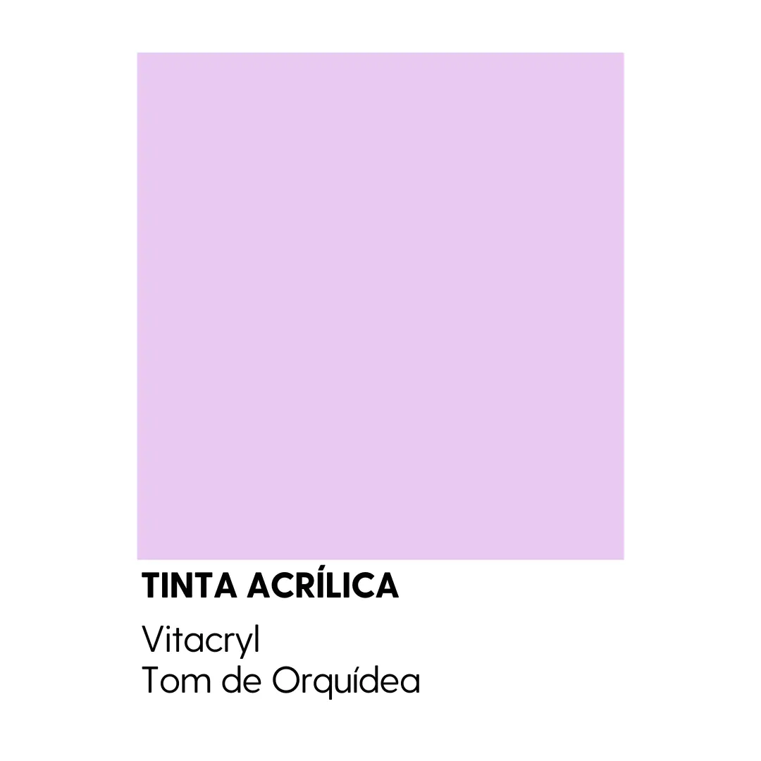 Tinta Emborrachada Acetinada Violetas - Tom De Orquídea - 3 6 Lts