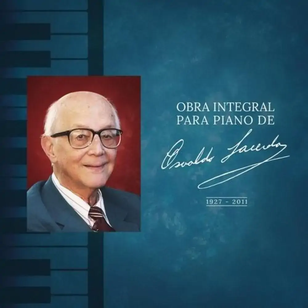 Obra Integral Para Piano De Osvaldo Lacerda Box Com 6 Cds