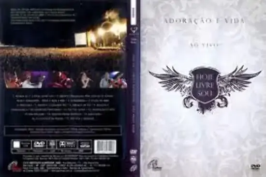 Dvd Hoje Livre Sou Adoracao E Vida Ao Vivo 95 Min Editora Paulinas