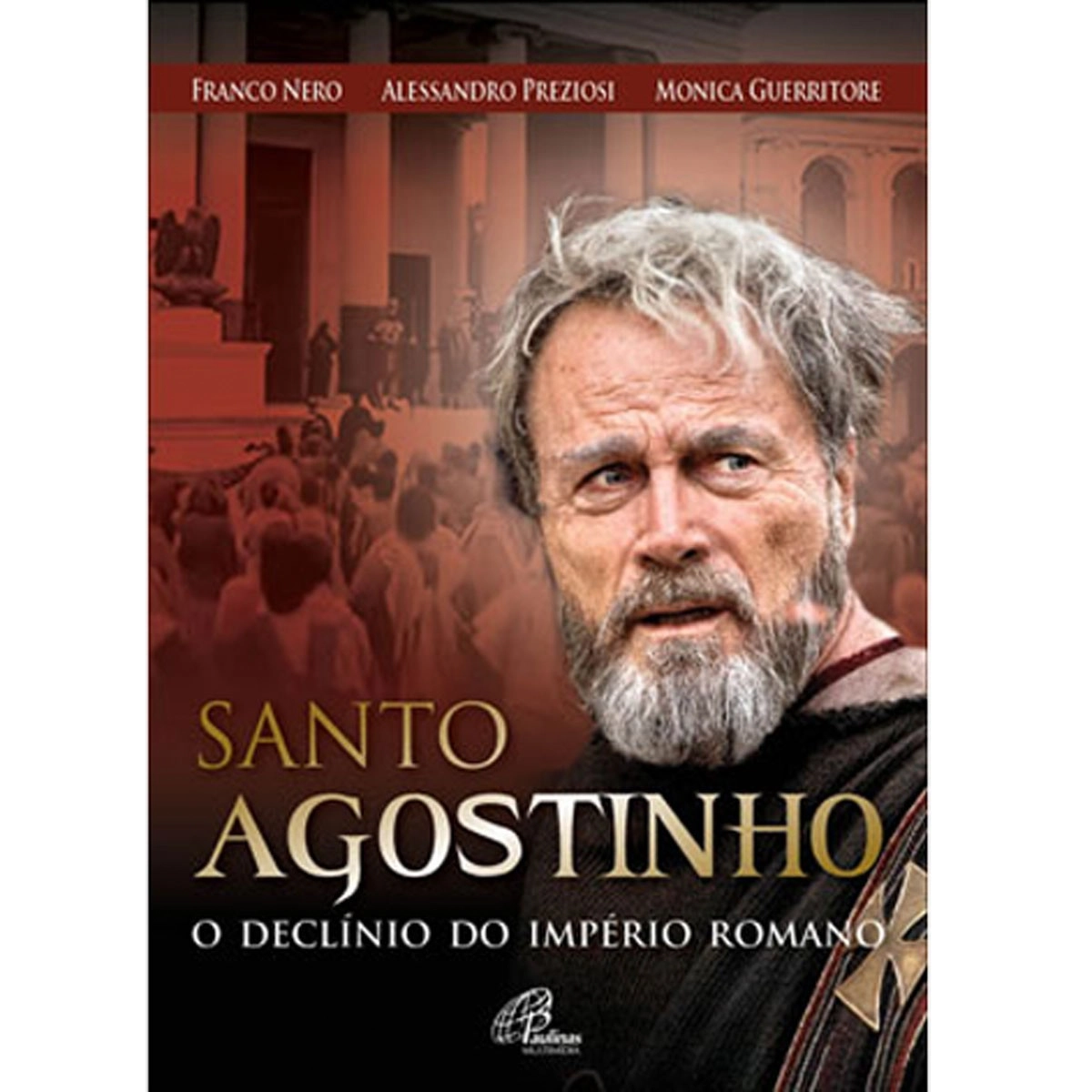 Santo Agostinho Dvd Duplo 86g Editora Paulinas
