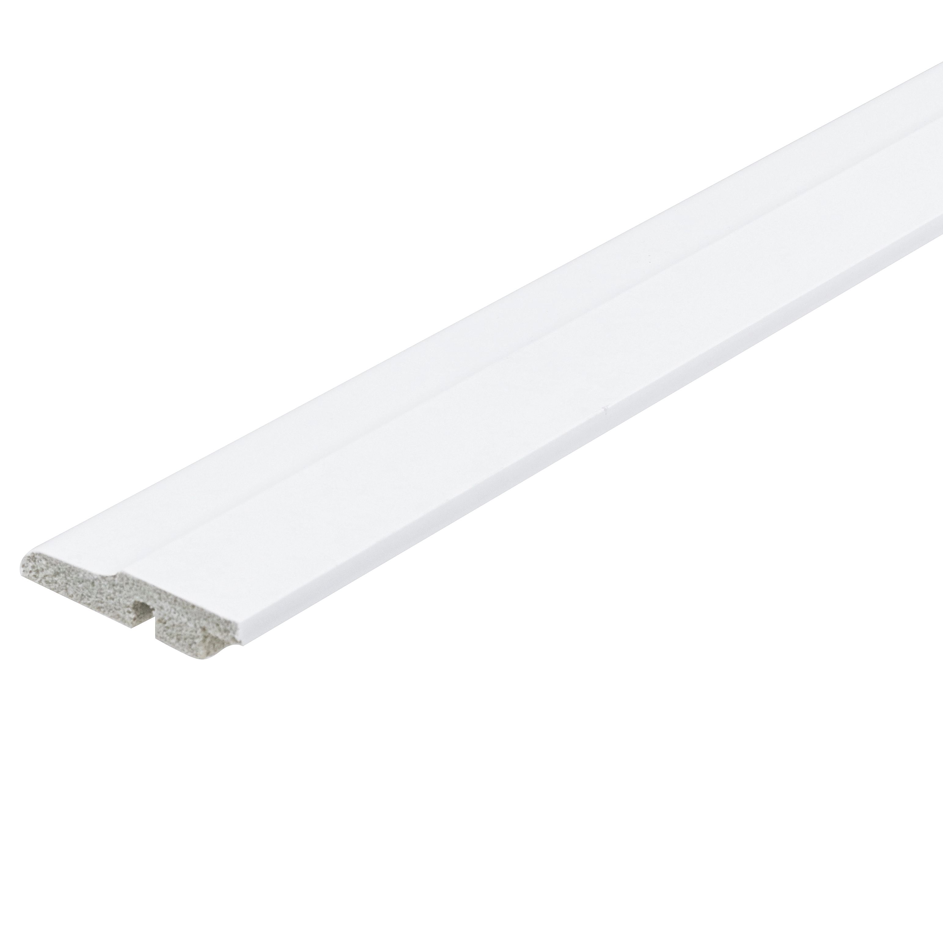 Rodapé de Poliestireno Branco 442 6,7x240cm Santa Luzia