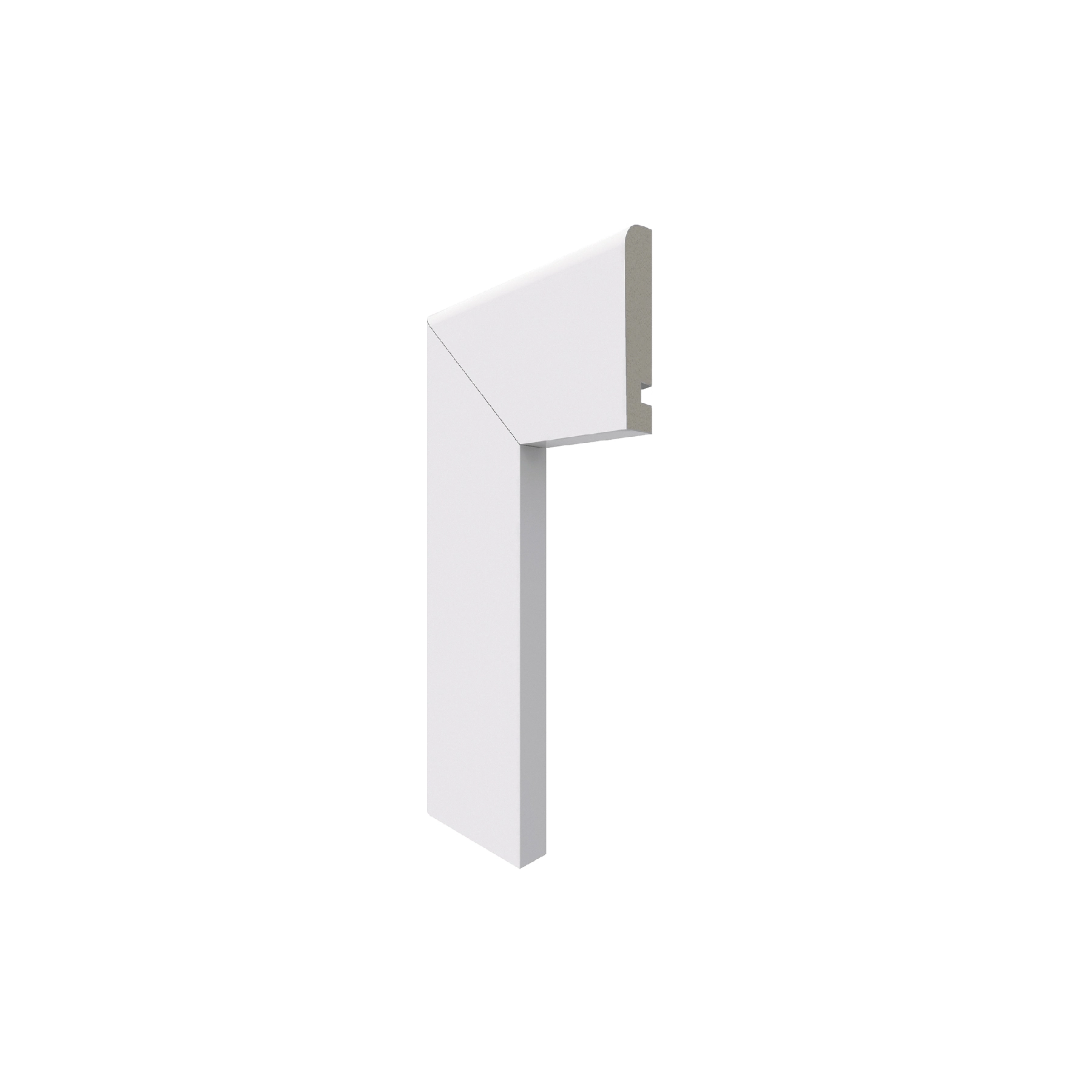 Guarnição Lisa Para Portas de 7cm Santa Luzia
