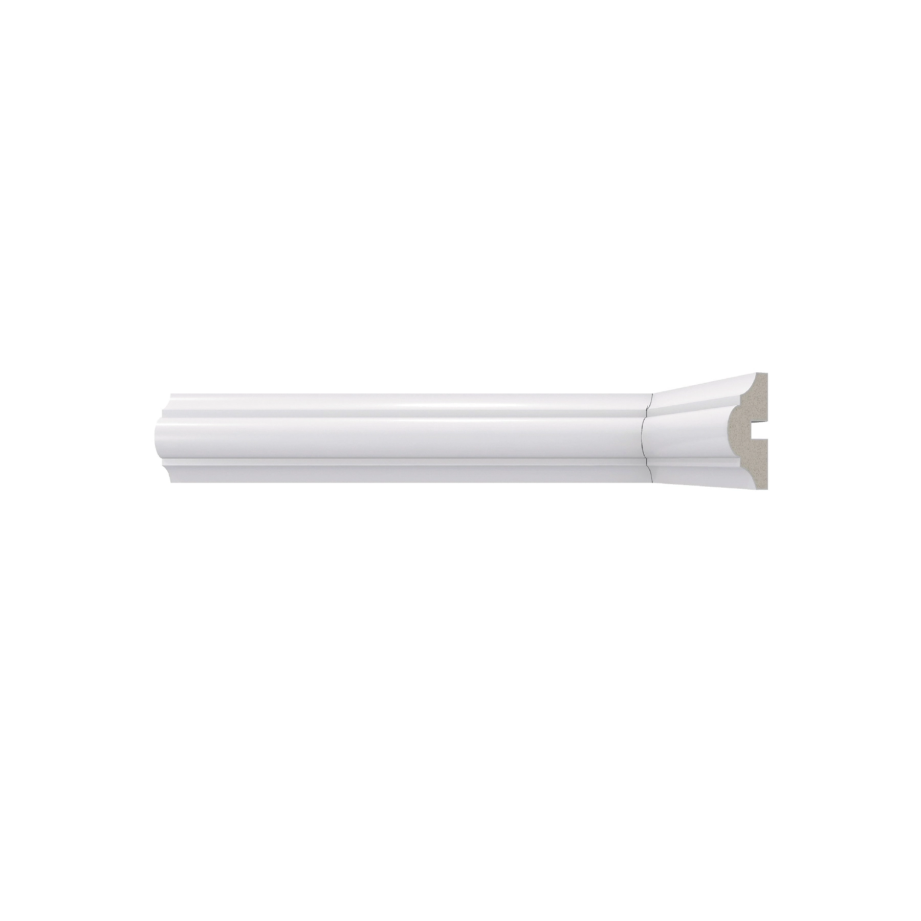 Rodameio de Poliestireno Branco 465 4x240cm Santa Luzia
