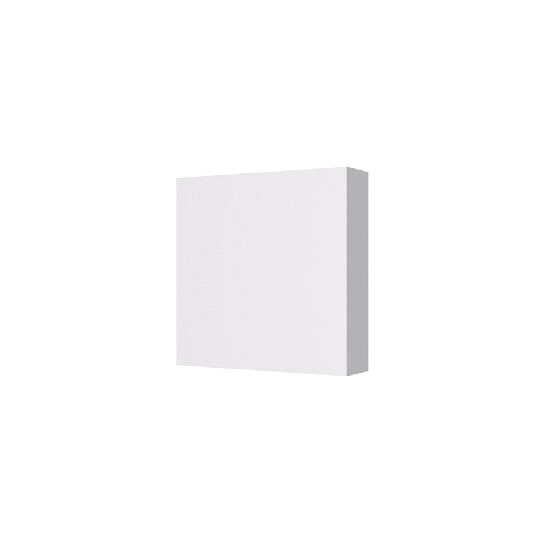 Roseta Lisa Para Portas de Plástico 70x70x20 MM Santa Luzia