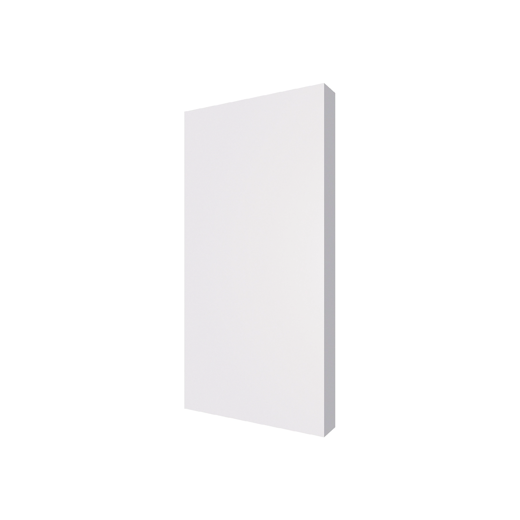 Sócalo 181 de Poliestireno Branco 22x16x2cm Santa Luzia