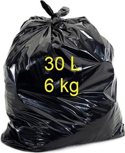 400 Sacos P Lixo Preto Reforçado 30 Litros + Brinde Gratis