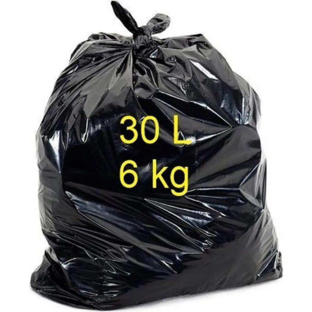 400 Sacos P Lixo Preto Reforçado 30 Litros + Brinde Gratis