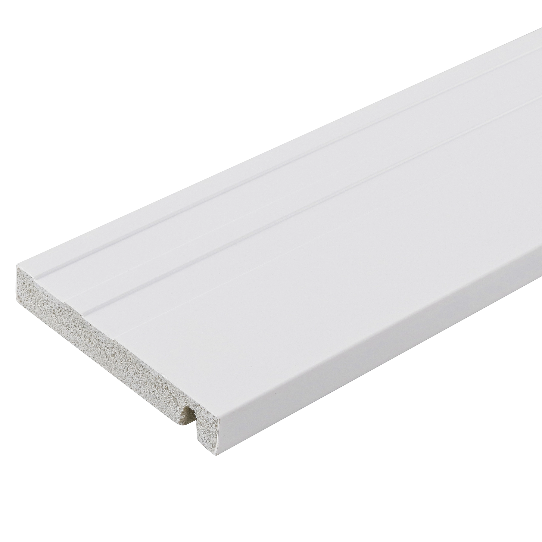 Guarnição Lisa Para Portas de Plástico 10cm Santa Luzia