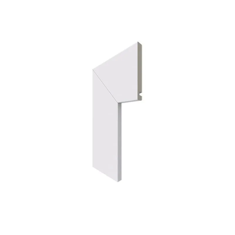 Guarnição Poliestireno Santa Luzia 547 Branco Liso 100 X 16mm Br 2,40m - Única Único