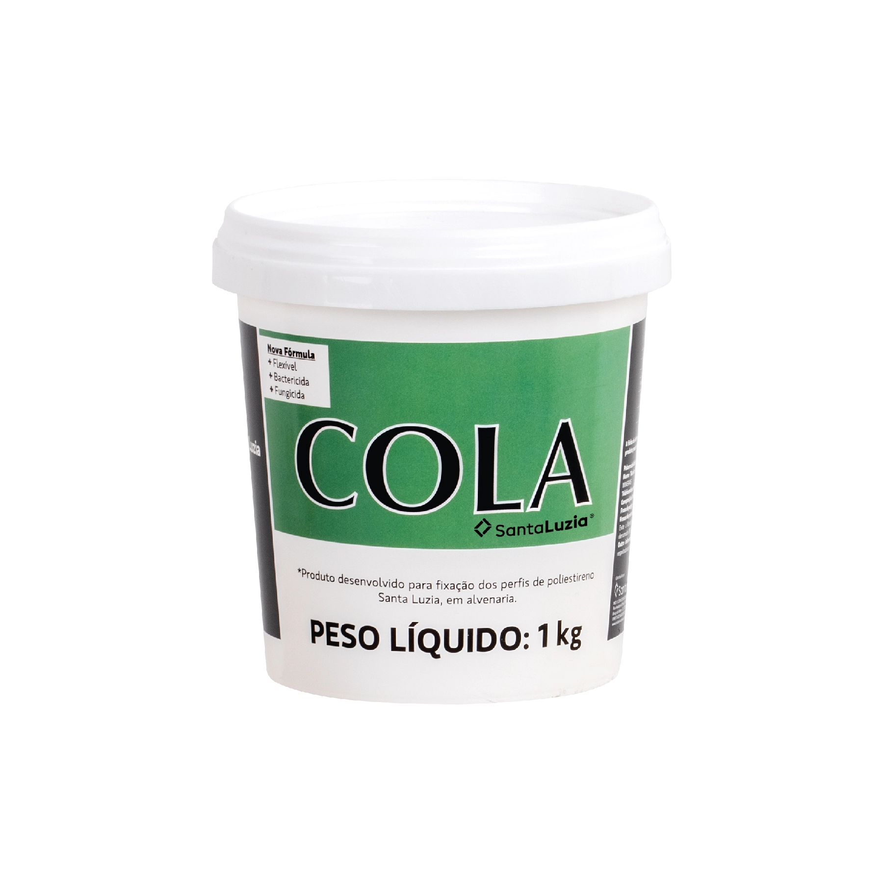 Cola para Fixação de Rodapé 1kg