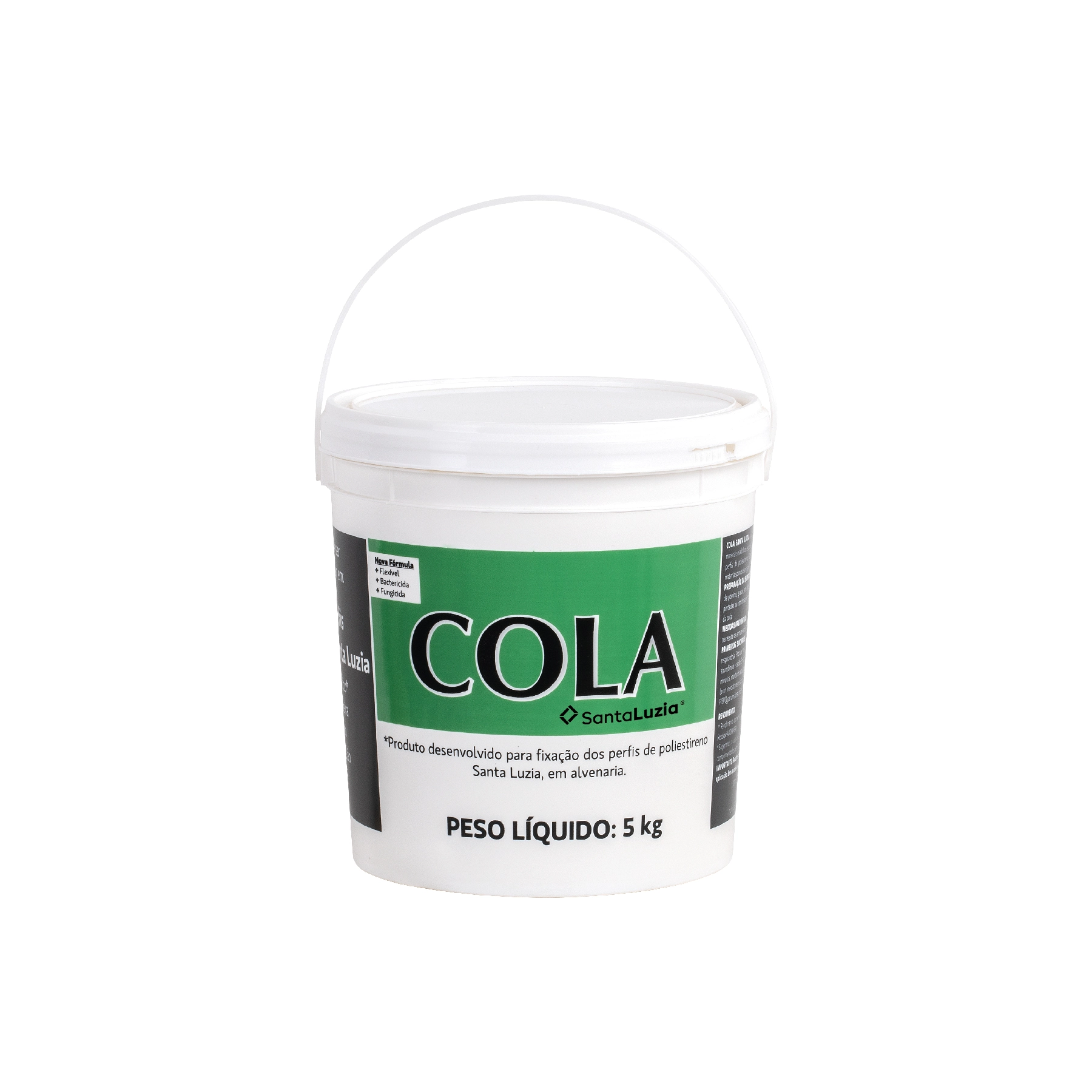Cola Santa Luzia, Branco, 5kg Marca: Santa Luzia