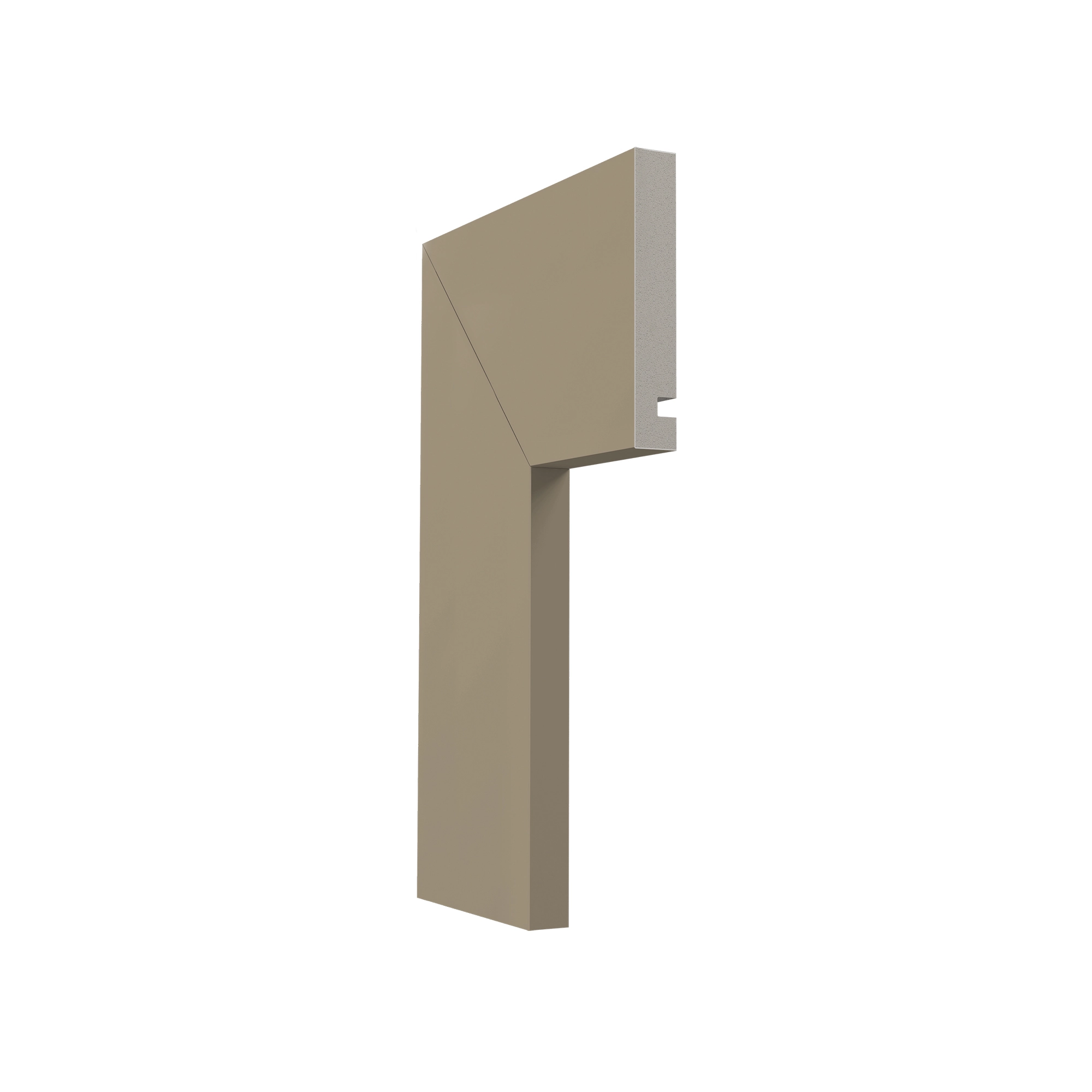 Guarnição Lisa Para Portas 240x10x1,6cm Rupestre Santa Luzia
