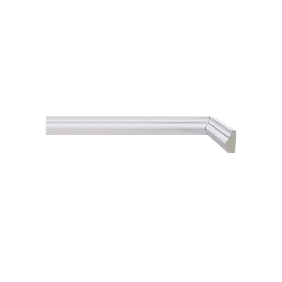 Rodameio 468 Branco Poliestireno 2,7cm Santa Luzia