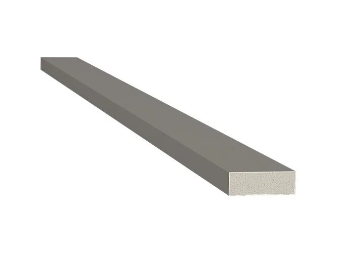 Filete Cinza Titanium Poliestireno Santa Luzia 2,35cmx280cmx0,8cm (02) Único