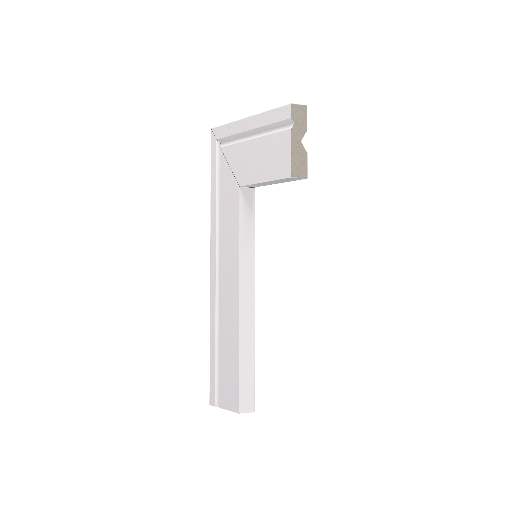Guarnição Slim Frisada Branca Kit 220x5cm Artens