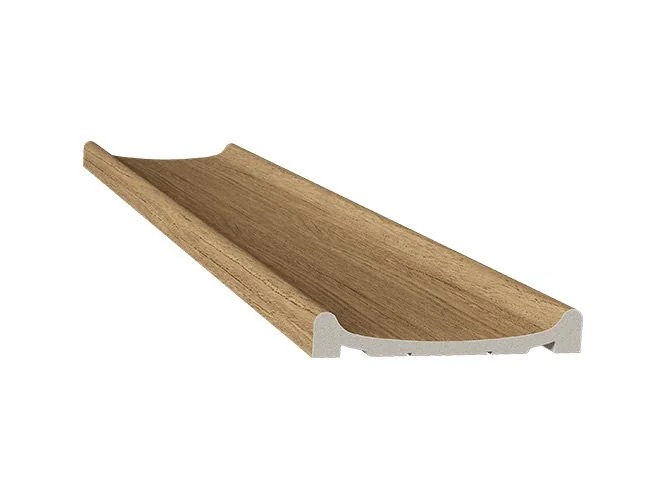 Painel Ubá Cumaru Poliestireno 280cmx10cmx1,6cm (01 peça)