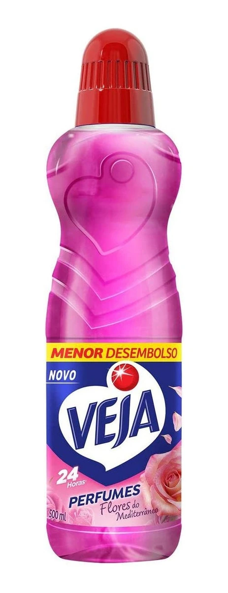 Limpador Veja Perfumado Flores Do Mediterrâneo