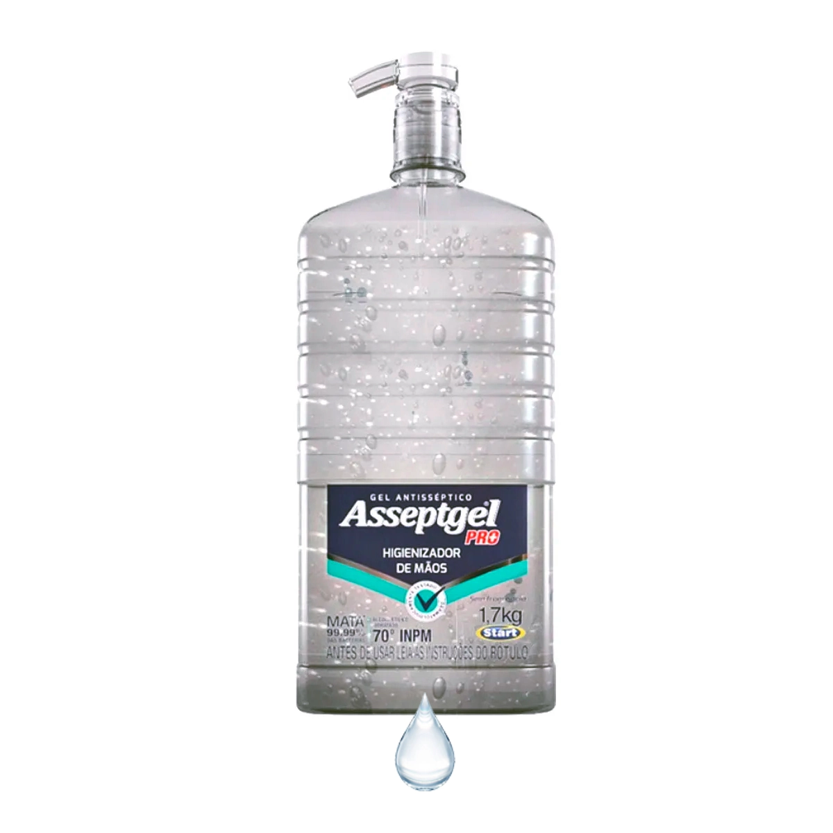 Álcool Em Gel 70 Inpm Asseptgel 1kg