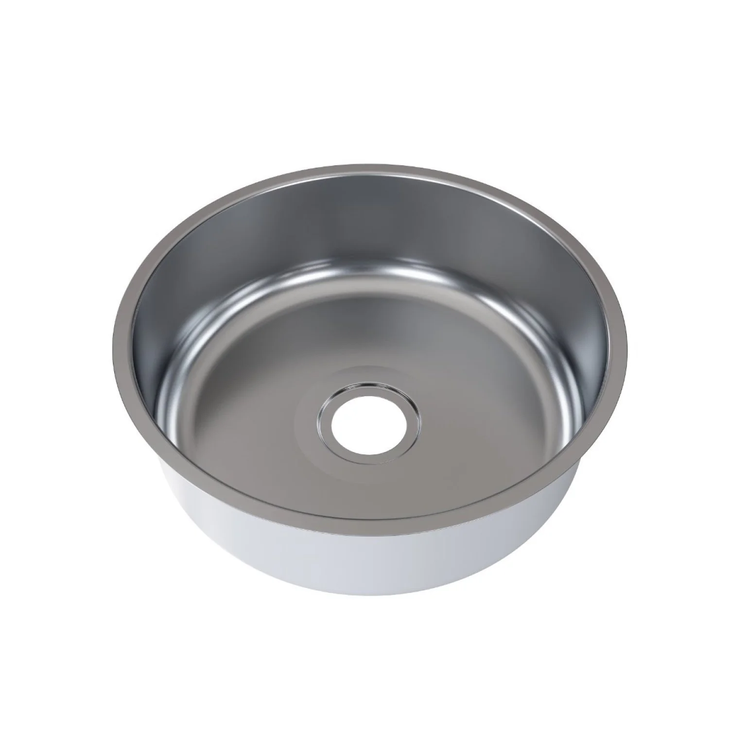 Cuba De Embutir 38x14 Polido Riva Docol Aço Inox