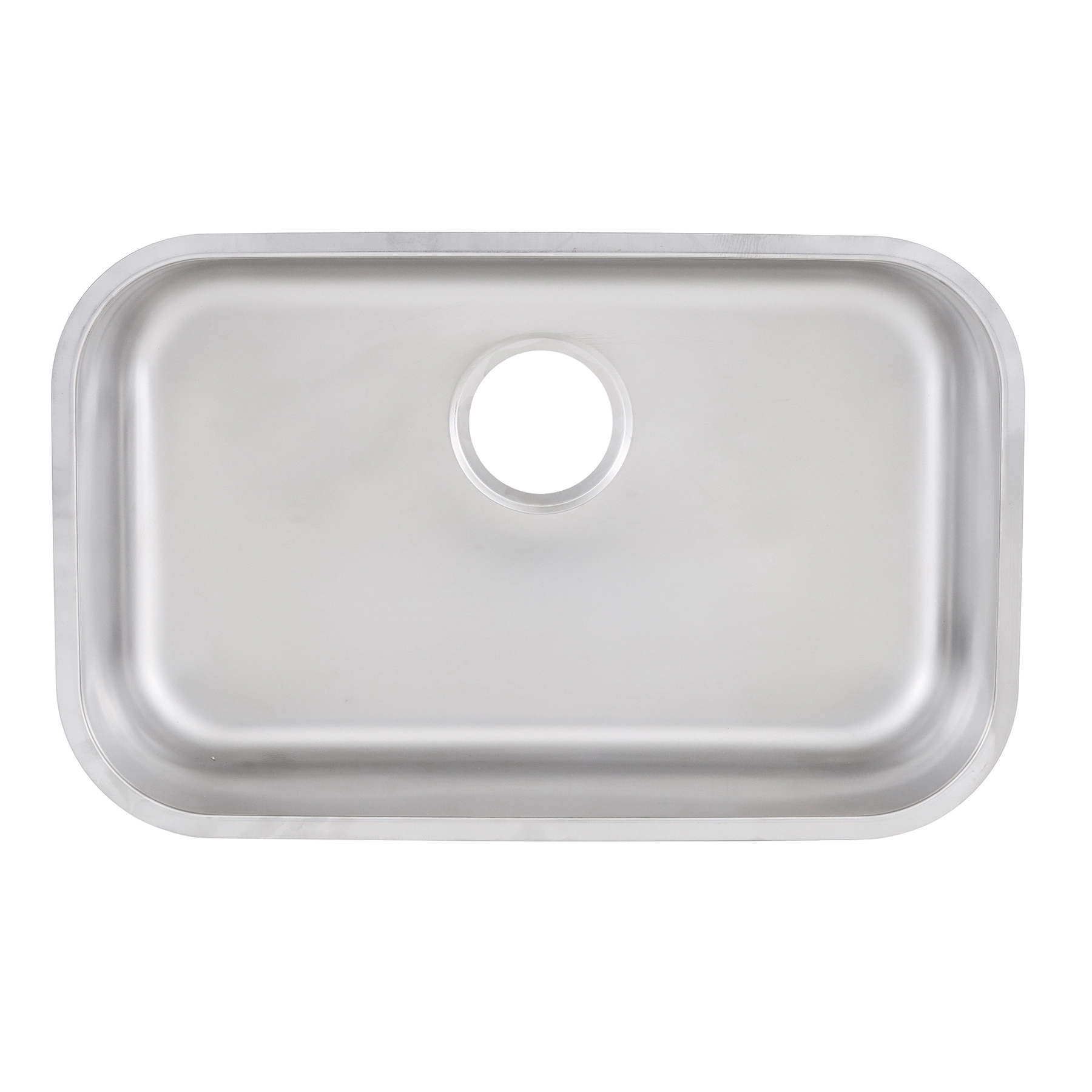 Cuba para Cozinha Simples de Embutir em Aço Inox 304 Fosco Retangular 56x34x18cm 0,6mm 4.1/2" Delinia