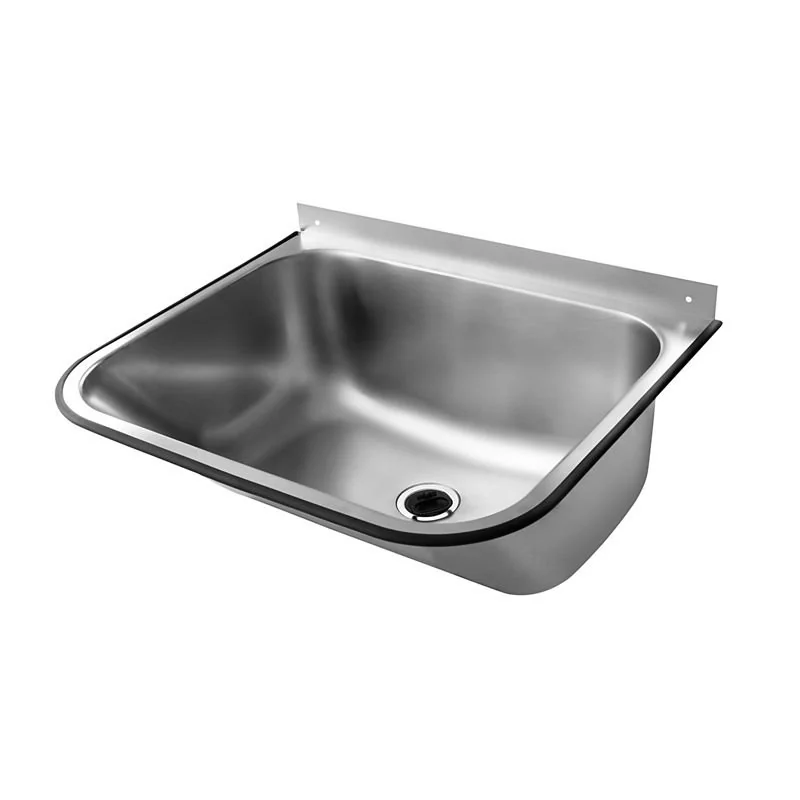Tanque De Parede Docol Monobloco 55x45 01704504 Inox Polido
