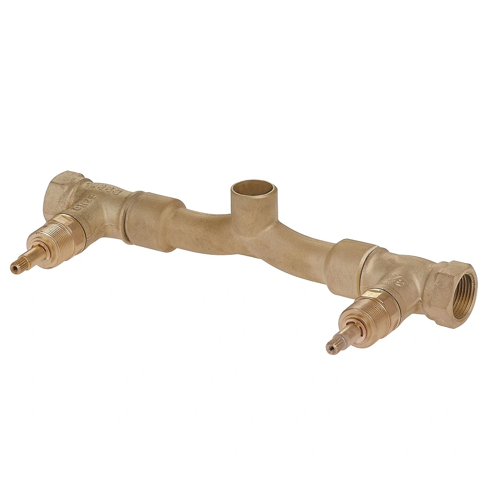 Base para Misturador Duplo Comando 3/4"x1/2" Docol