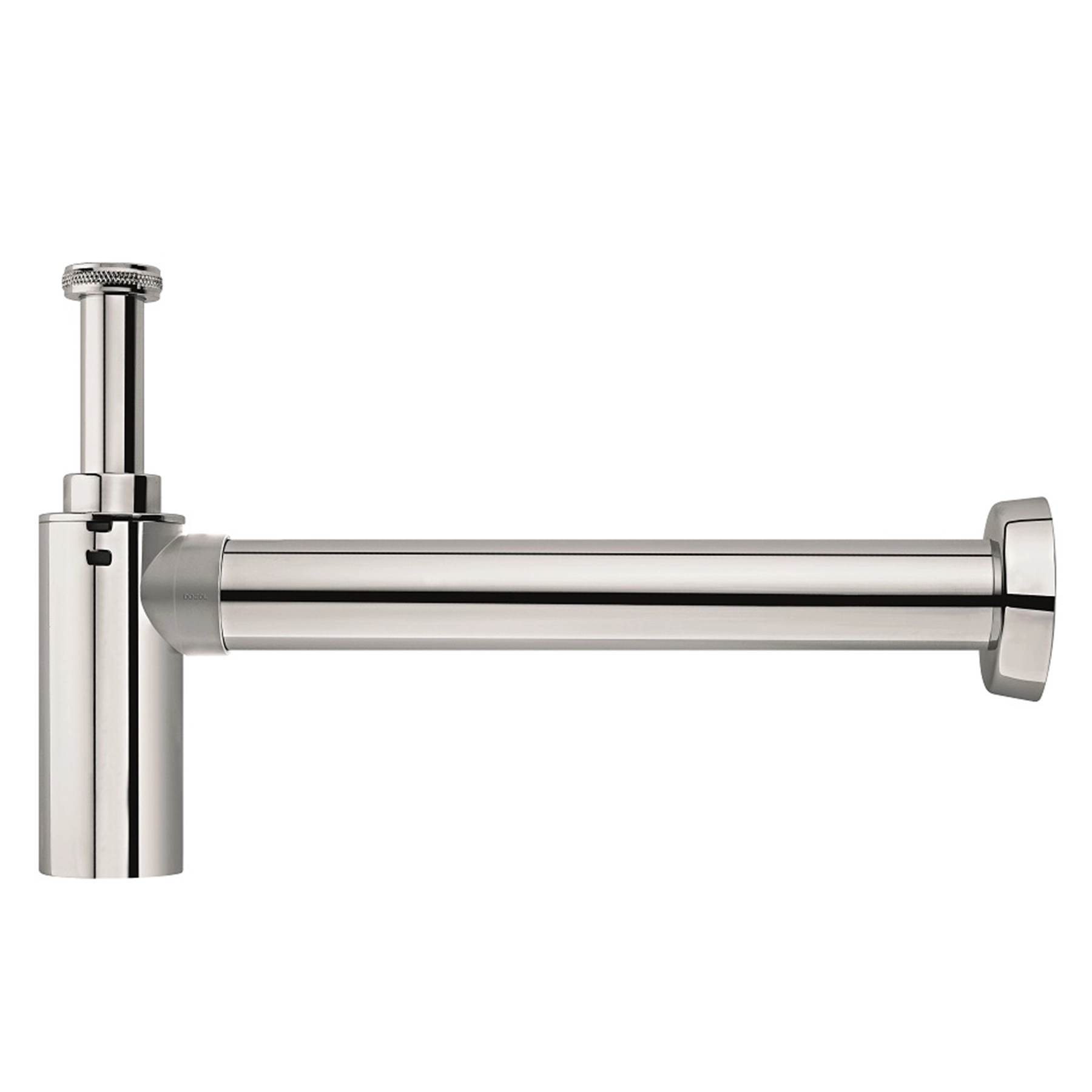 Sifão com Copo para Banheiro Metal Rígido Cromado 1"x1/2" Top Docol