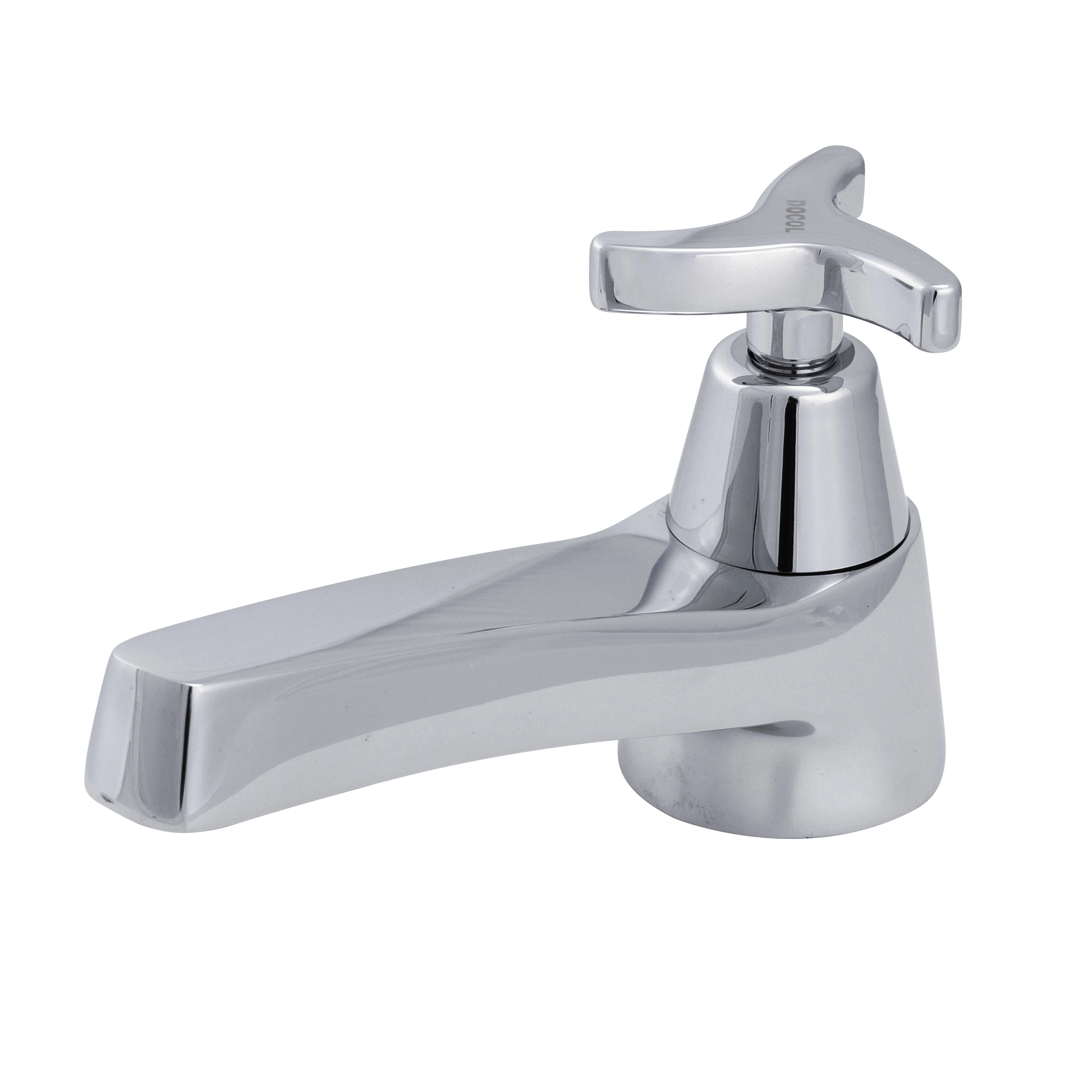 Torneira de Pia para Banheiro com Bica Baixa Cromada Trio 500906 Docol