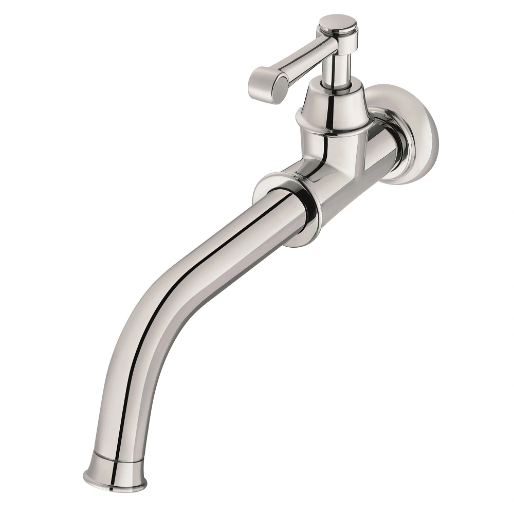 Torneira de Parede para Banheiro com Bica Reta Cromada Provence Docol