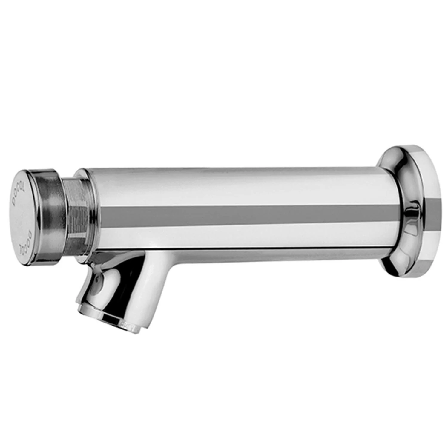 Torneira Para Banheiro De Parede Docol Pressmatic 120 Ciclo Fixo 1/2 Cromado