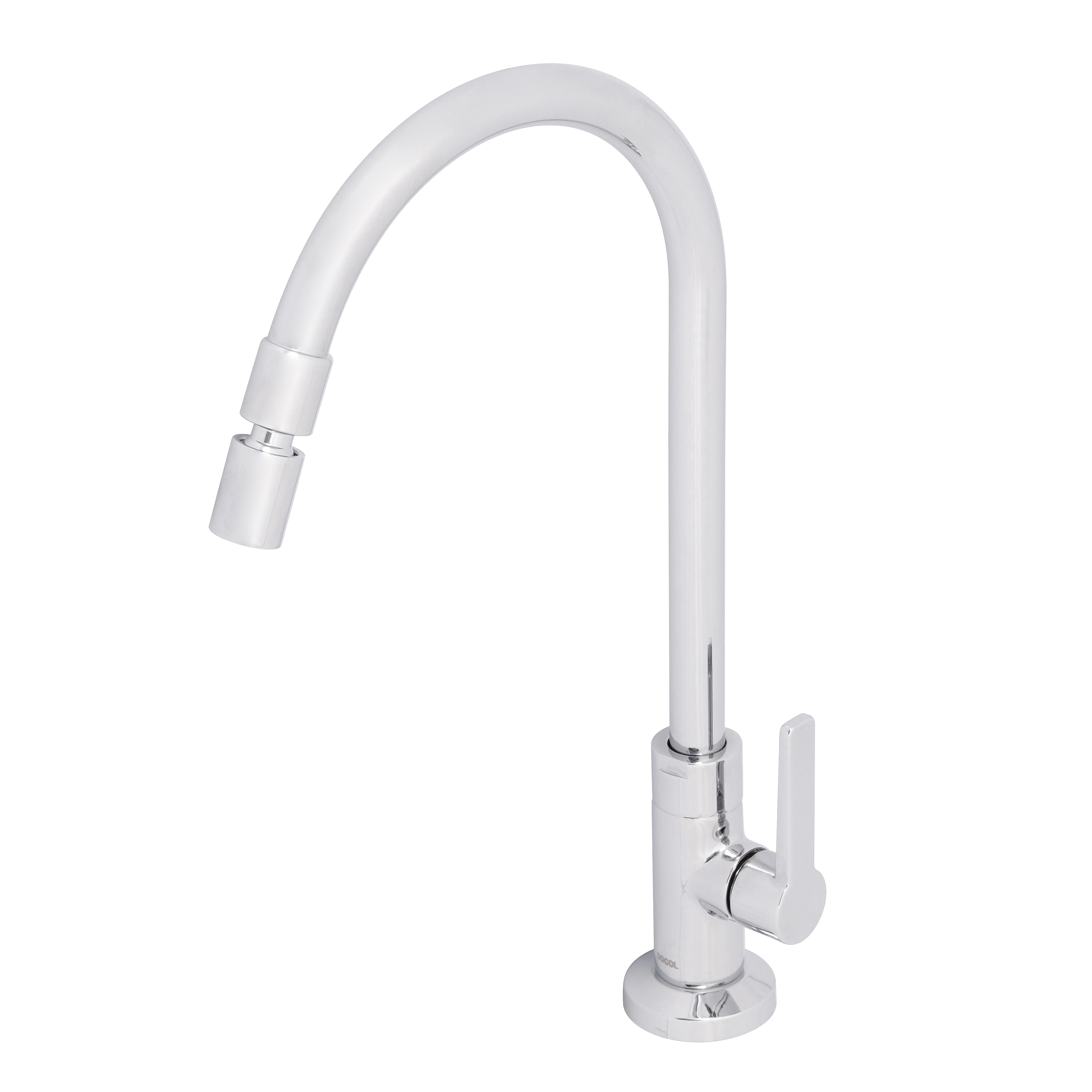 Torneira para Cozinha de Mesa Bica Alta Gali Cromada